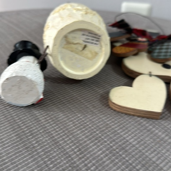 💚10 Set of 3 Snowman figurines - Picture 9 of 9